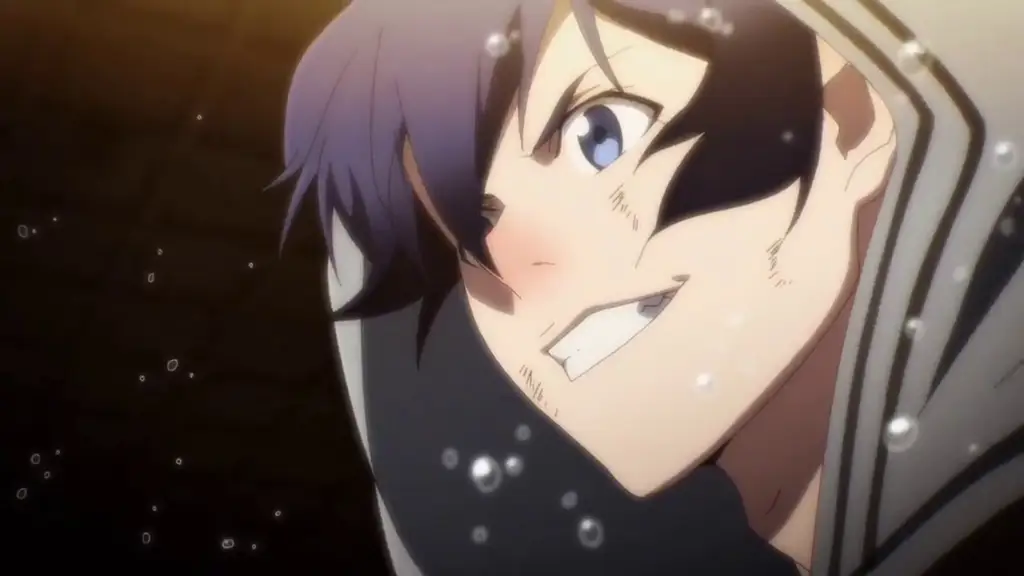 Karakter utama Jin Mori dalam anime God of High School Jin Mori, karakter utama God of High School