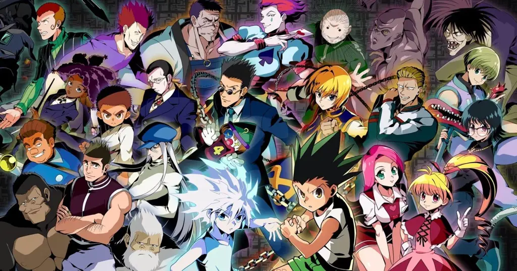 Karakter-Karakter yang Mengingatkan Gambar para karakter utama Hunter x Hunter