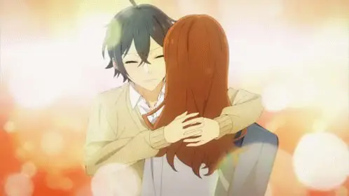 Momen manis Hori dan Miyamura Gambar adegan manis dan mengharukan antara Hori dan Miyamura