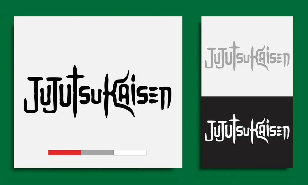 Logo Jujutsu Kaisen Logo resmi anime Jujutsu Kaisen