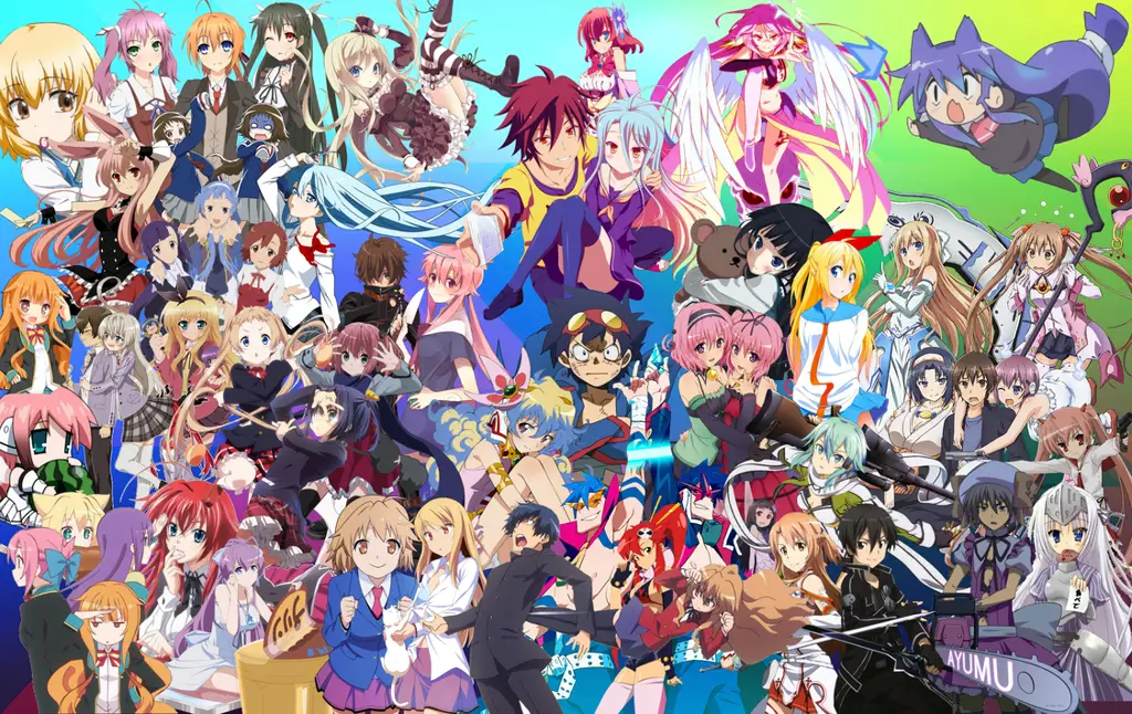 Berbagai Karakter Anime Populer Gambar berbagai karakter anime populer