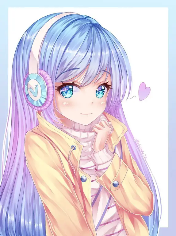 Karakter Anime Favorit Gadis anime yang imut