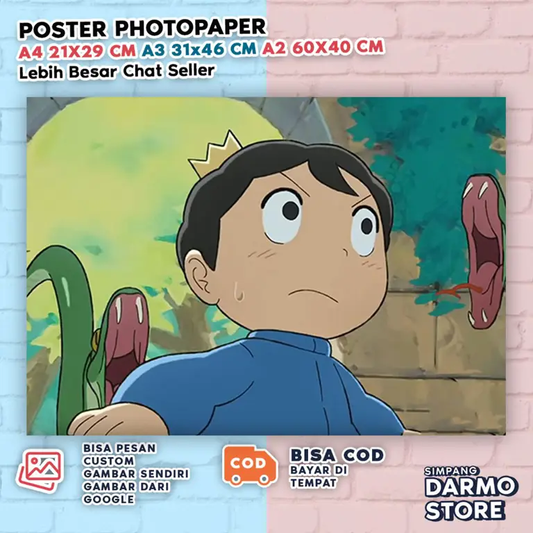 Poster Ousama Ranking Poster resmi anime Ousama Ranking