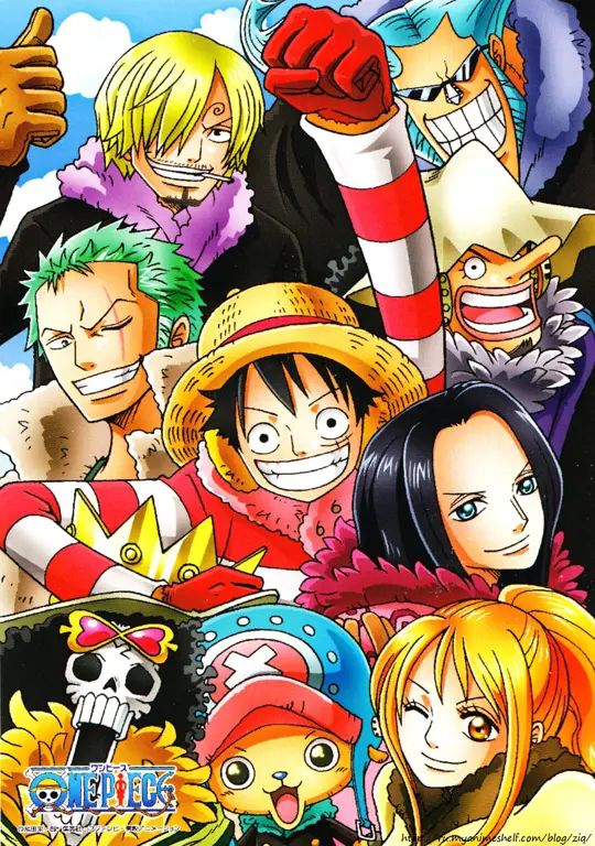 Karakter-karakter utama One Piece Gambar karakter-karakter One Piece